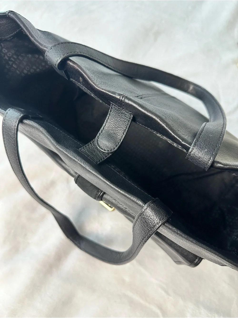 Kate Spade Hunts Place Roselyn Leather and Suede Tote Bag